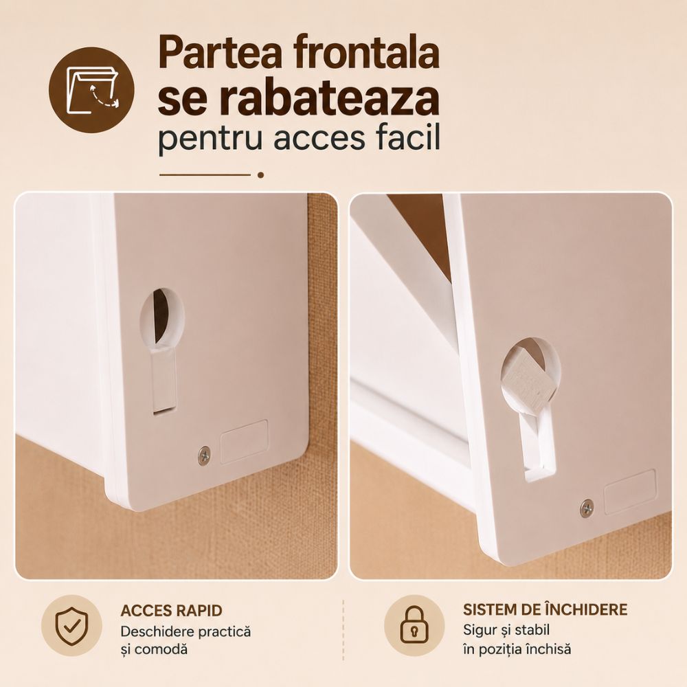 Raft Suport Router Wireless Kidprotect, L Max 520x250x95 mm