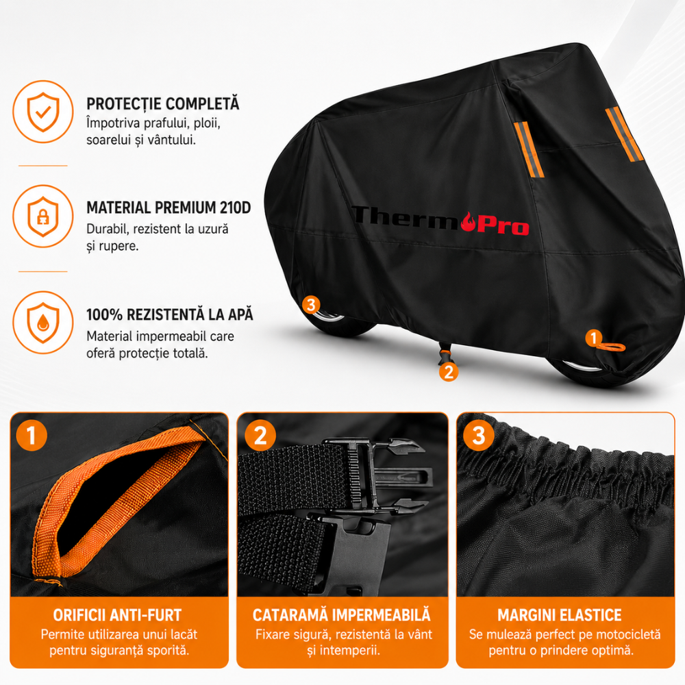 Prelata Motocicleta ThermoPRO RideShield Pro XXL
