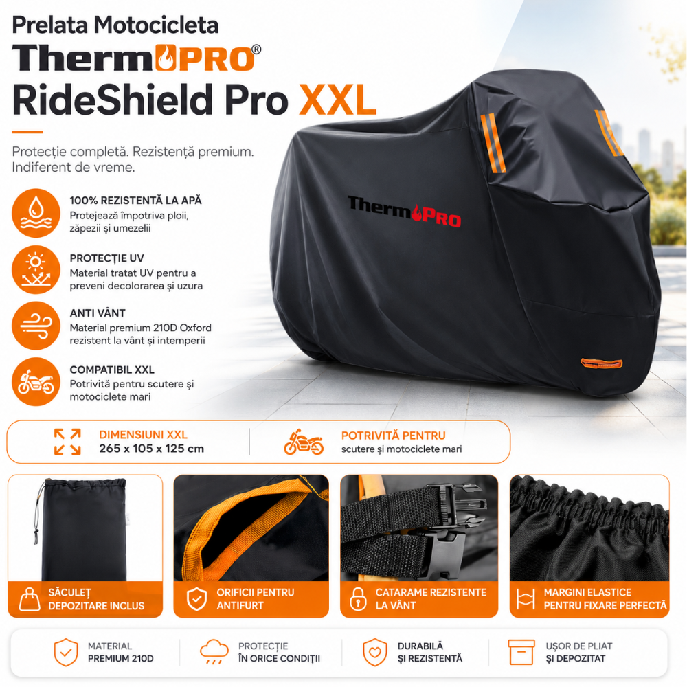 Prelata Motocicleta ThermoPRO RideShield Pro XXL