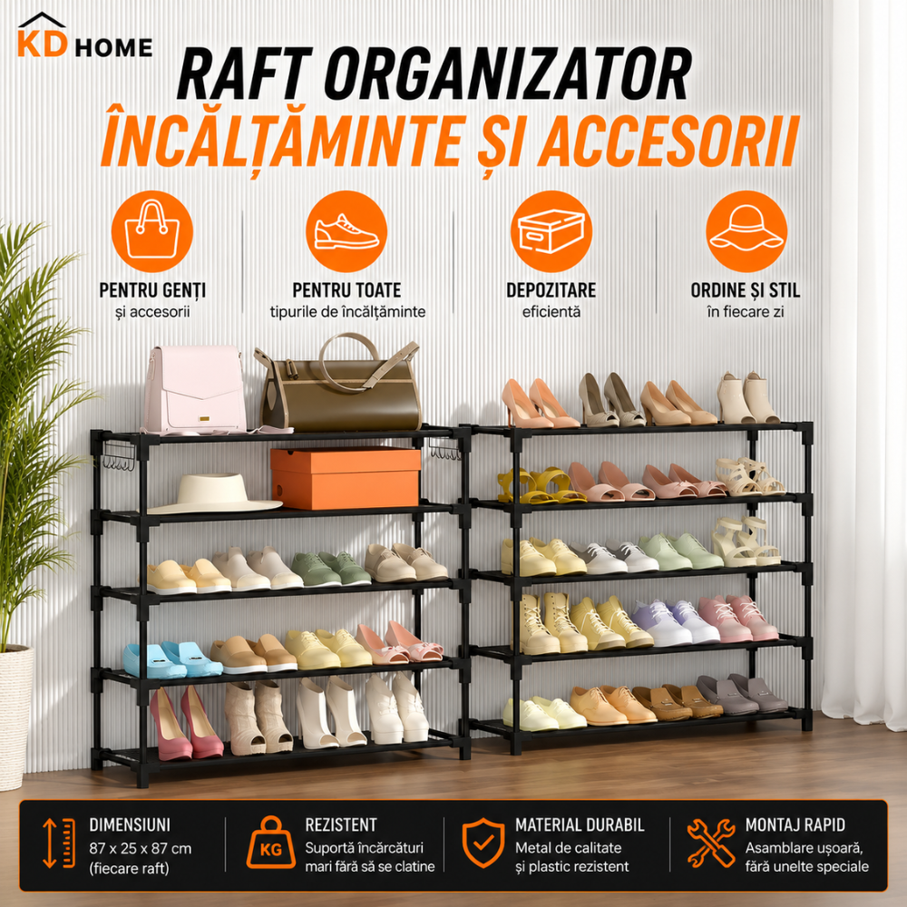 Organizator Pentru Pantofi KD Home Shoe Tower X