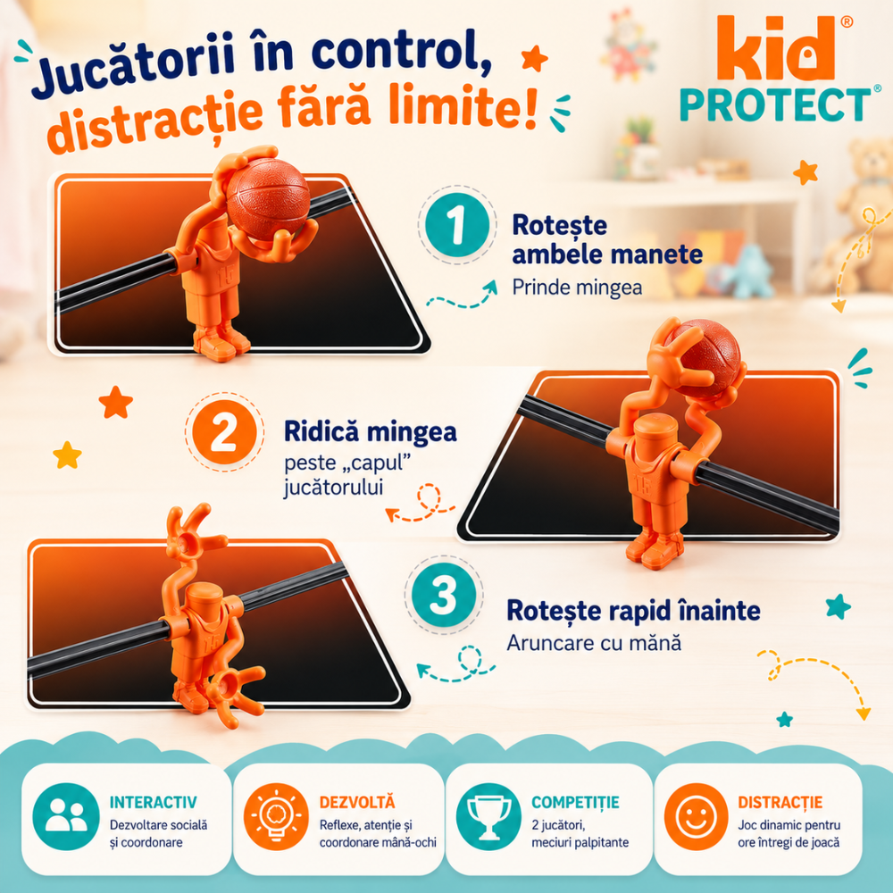 Joc de Baschet de Masa KidProtect Desk Dunk