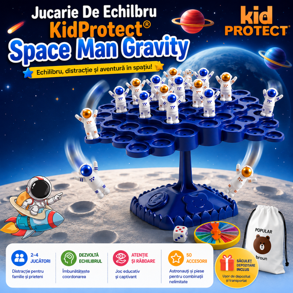 Jucarie De Echilbru KidProtect Space Man Gravity