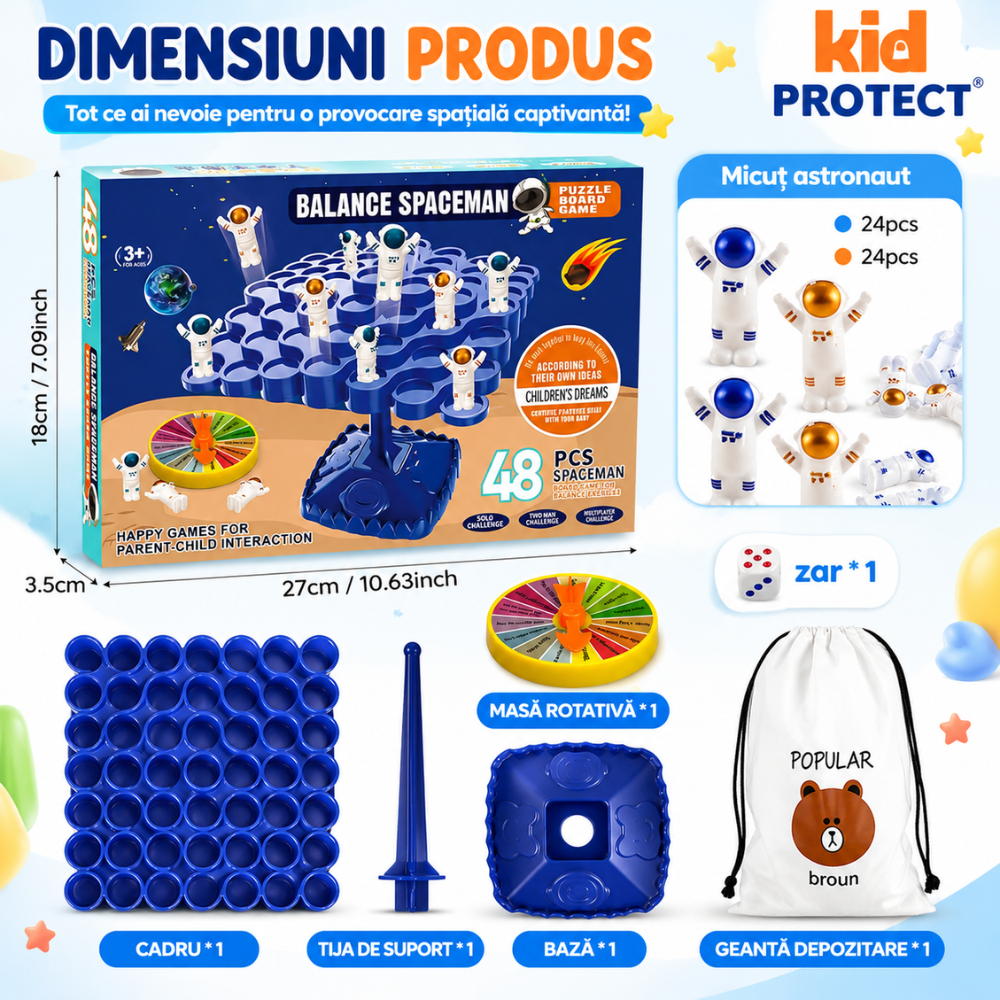 Jucarie De Echilbru KidProtect Space Man Gravity