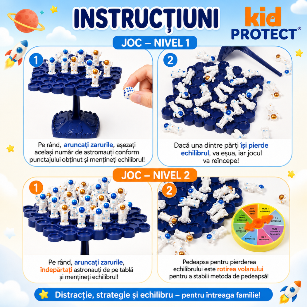 Jucarie De Echilbru KidProtect Space Man Gravity