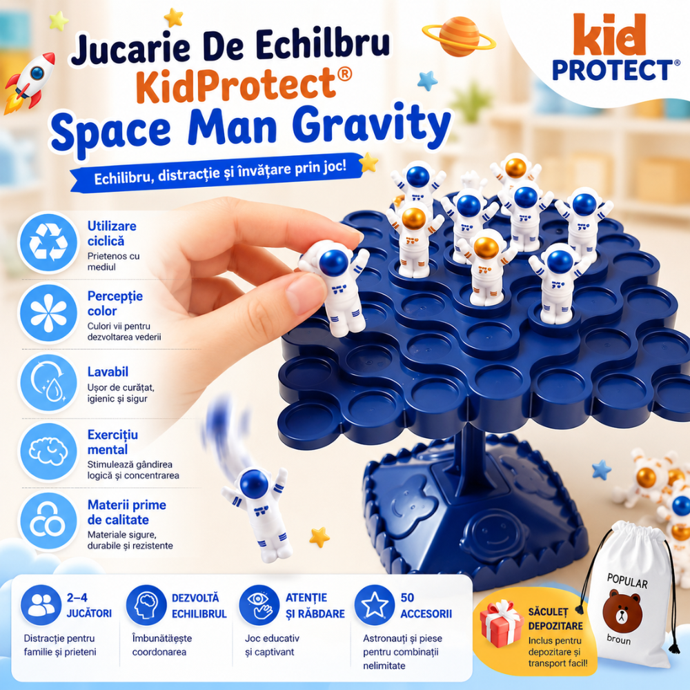 Jucarie De Echilbru KidProtect Space Man Gravity