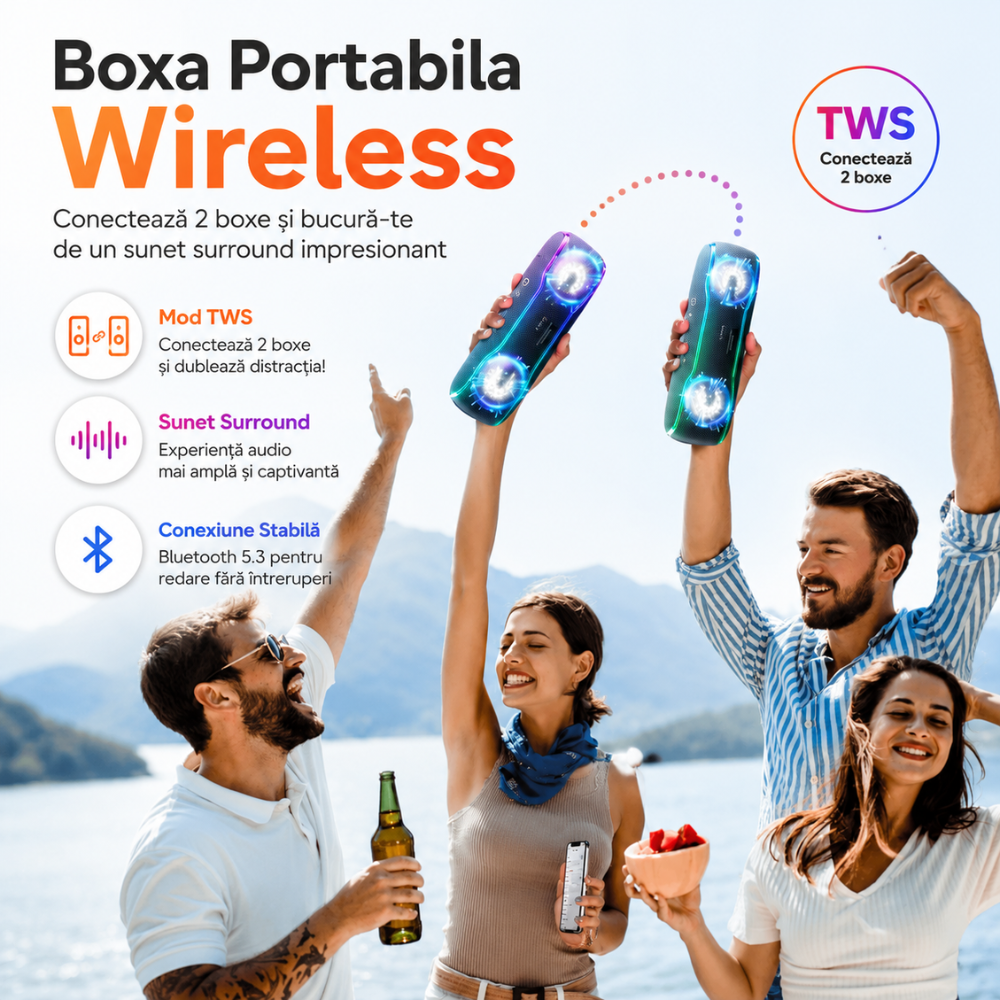 Boxa Portabila Runmus BeatBoom