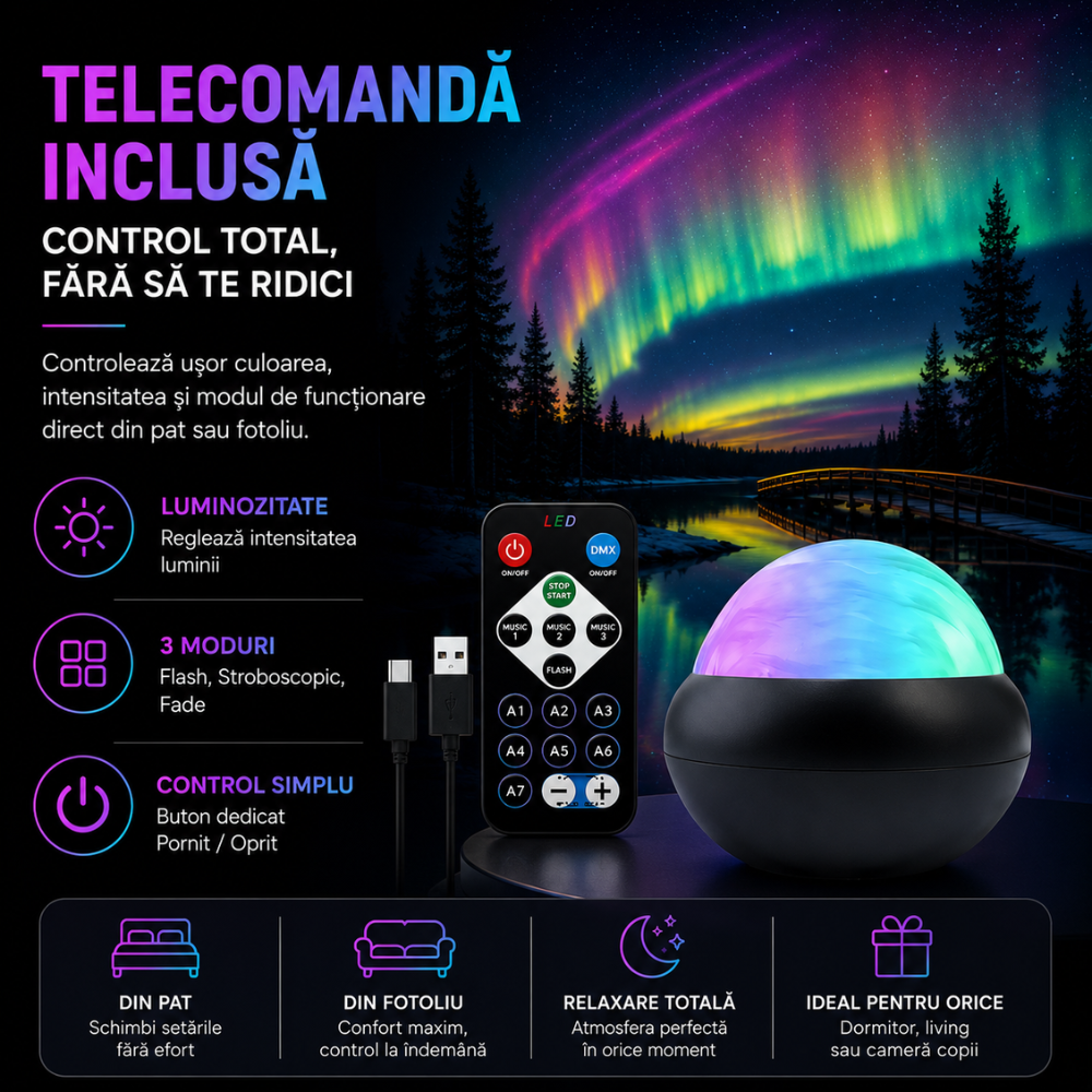 Proiector de Stele Techone Starry Miracle