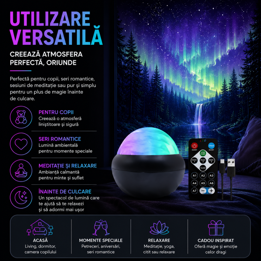 Proiector de Stele Techone Starry Miracle