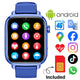 Ceas Smartwatch GPS Copii Cu Localizare Si Telefon Techone KT34 Maxi, Albastru