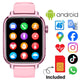 Ceas Smartwatch GPS Copii Cu Localizare Si Telefon Techone KT34 Maxi, Roz
