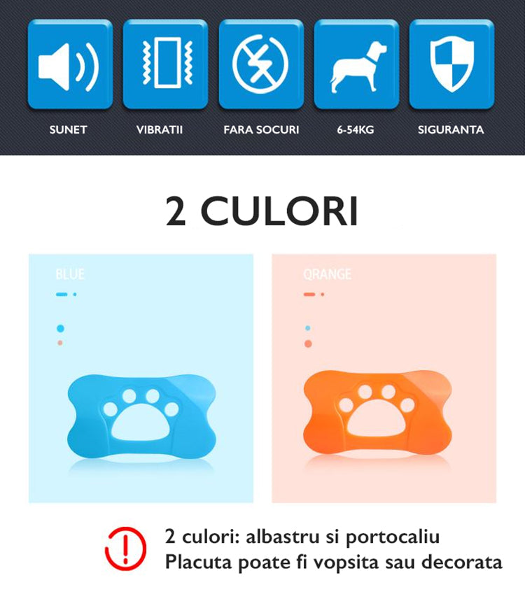Zgarda anti latrat Techone PET681