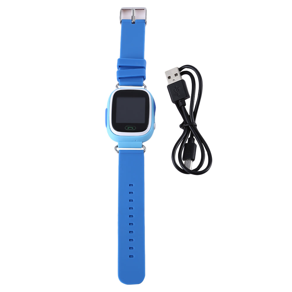 Ceas smartwatch GPS copii TechONE GW100, Albastru