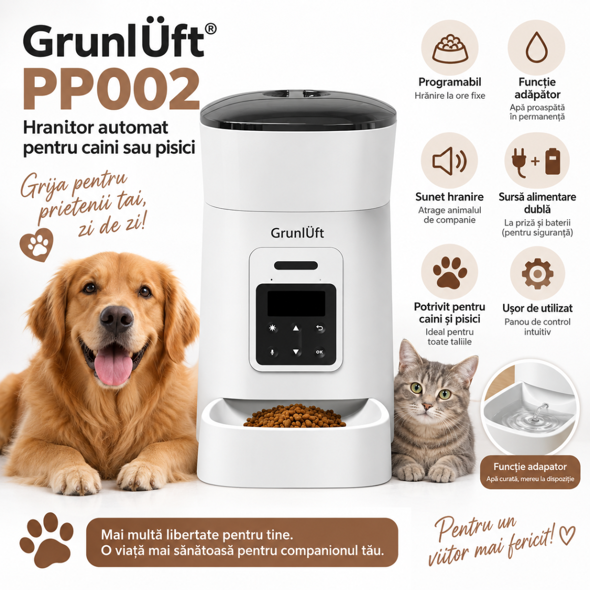 Hranitor automat Grunluft PP002