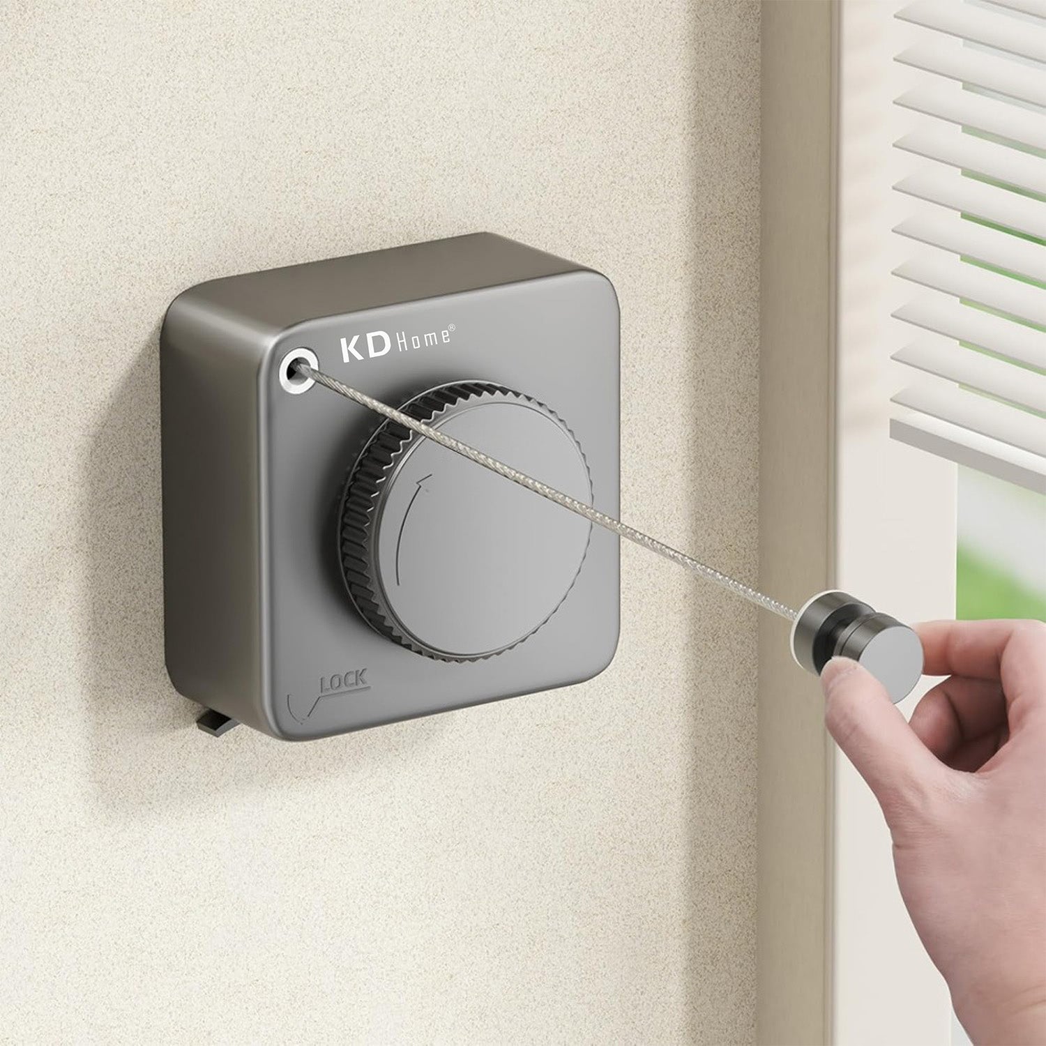 Sarma Pentru Uscare Rufe Retractabila KD Home FlexiCord