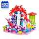 Set de Constructie cu Piese Tip Blocuri Constructie 402 Piese MiniBric Fairy Mermaid's Secret Coral Grove, 2023