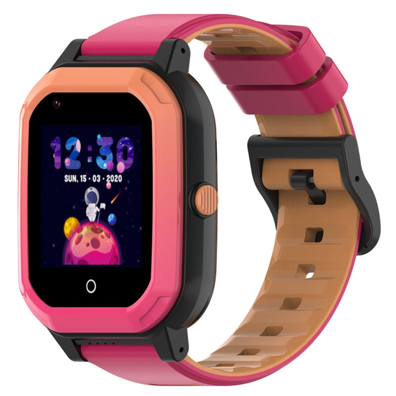 Ceas smartwatch GPS copii Techone KT20 4G, Roz