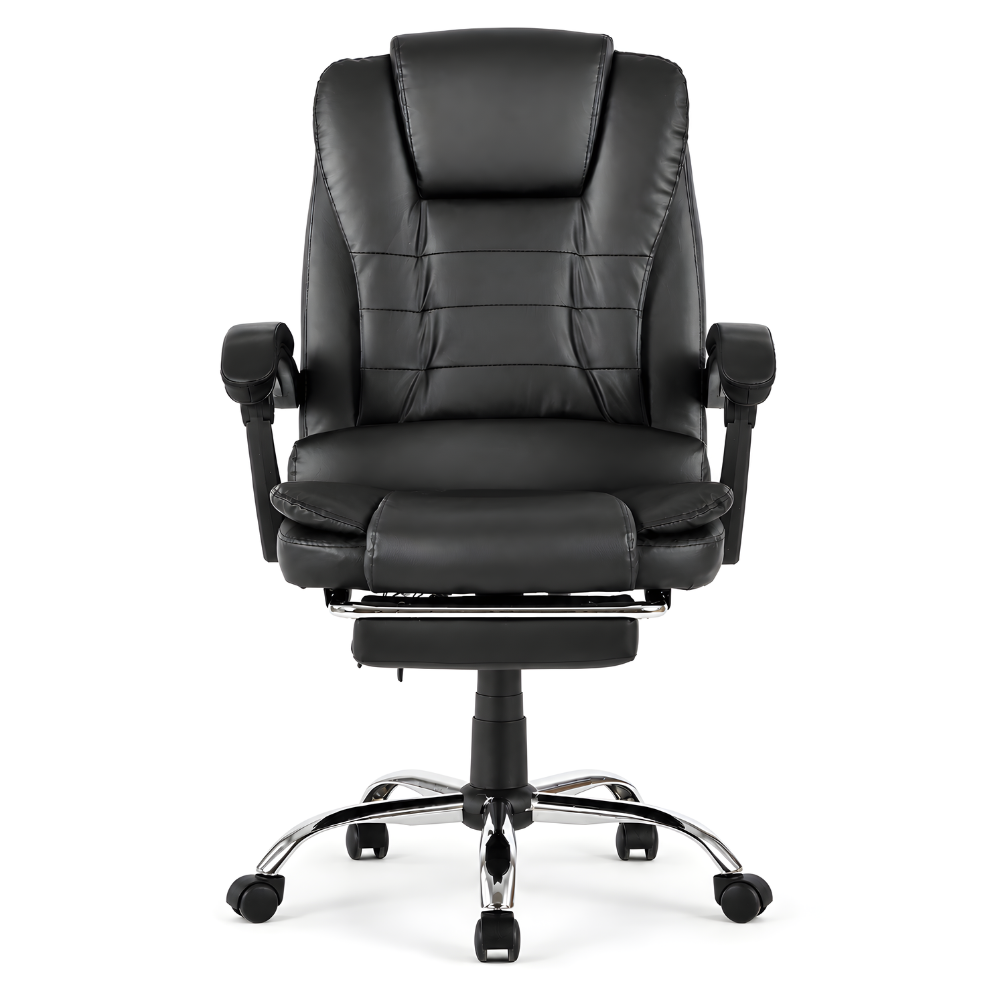 Scaun De Birou Directorial Ergonomic Cu Masaj KD Home ErgoLux Prime, Negru