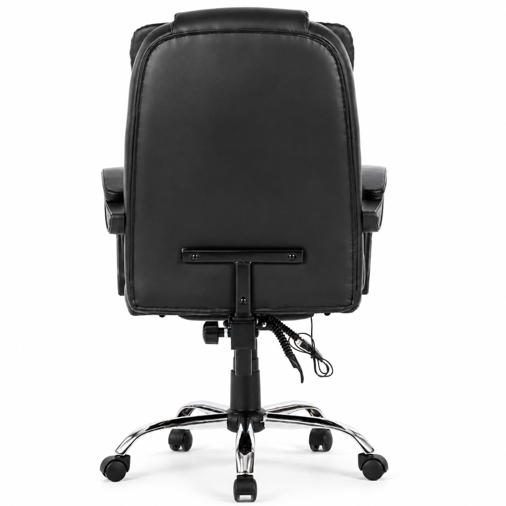 Scaun De Birou Directorial Ergonomic Cu Masaj KD Home ErgoLux Prime, Negru