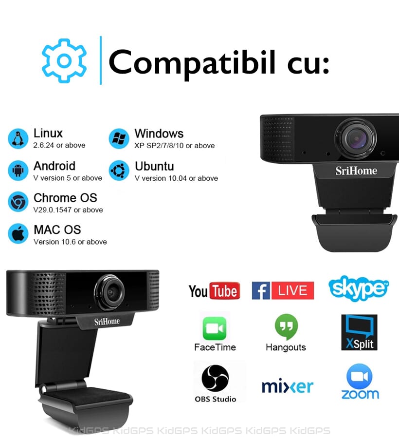 Camera web, SriHome™ SH001