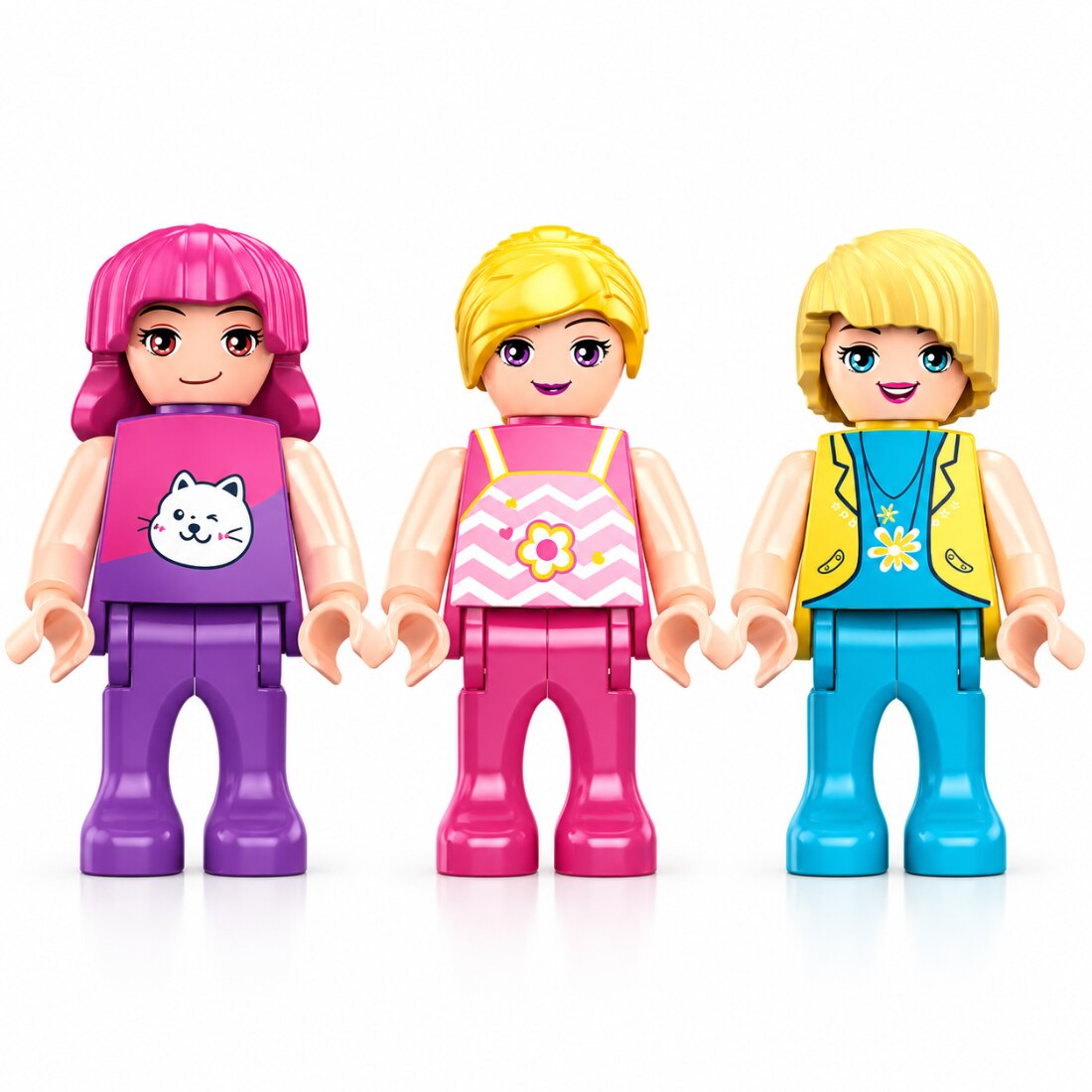 Set de Constructie cu Piese Tip Blocuri Constructie 366 Piese MiniBric Grooming Salon, 4571