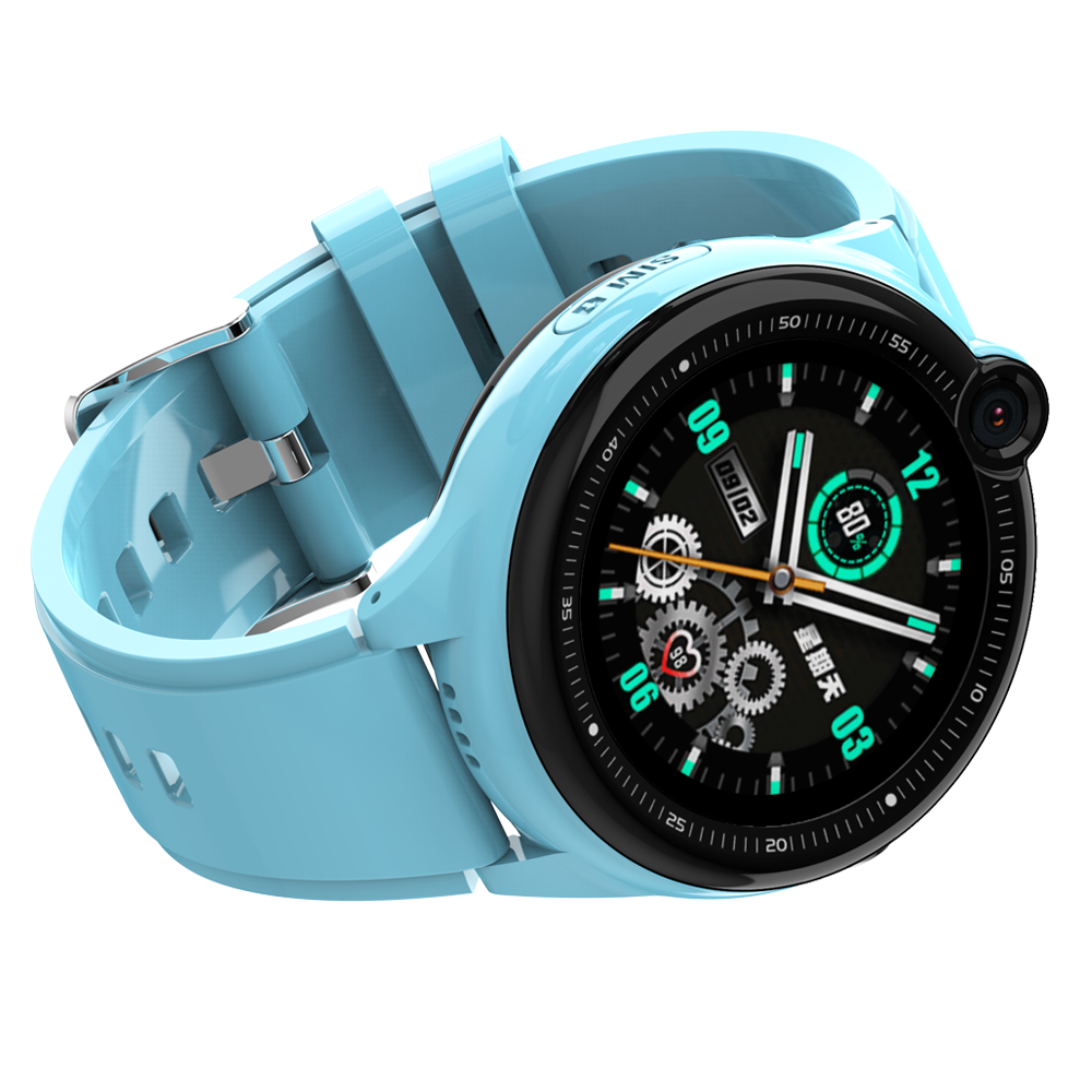 Ceas smartwatch GPS copii Techone™ KT26, Albastru