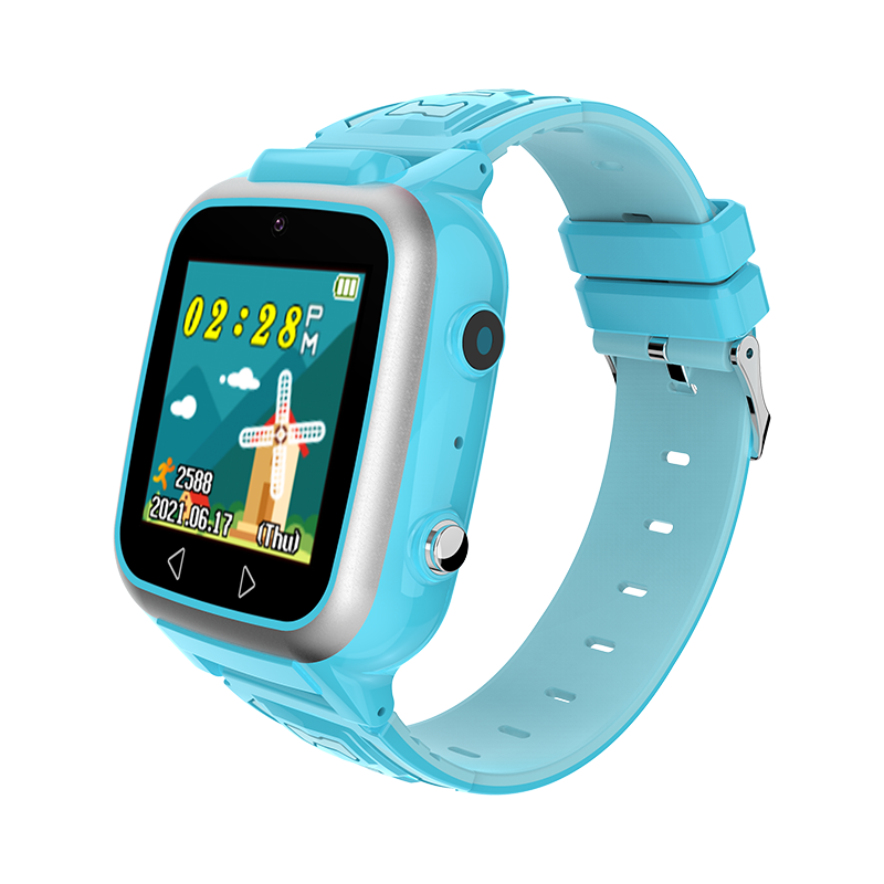 Ceas smartwatch copii Techone Y8, Albastru