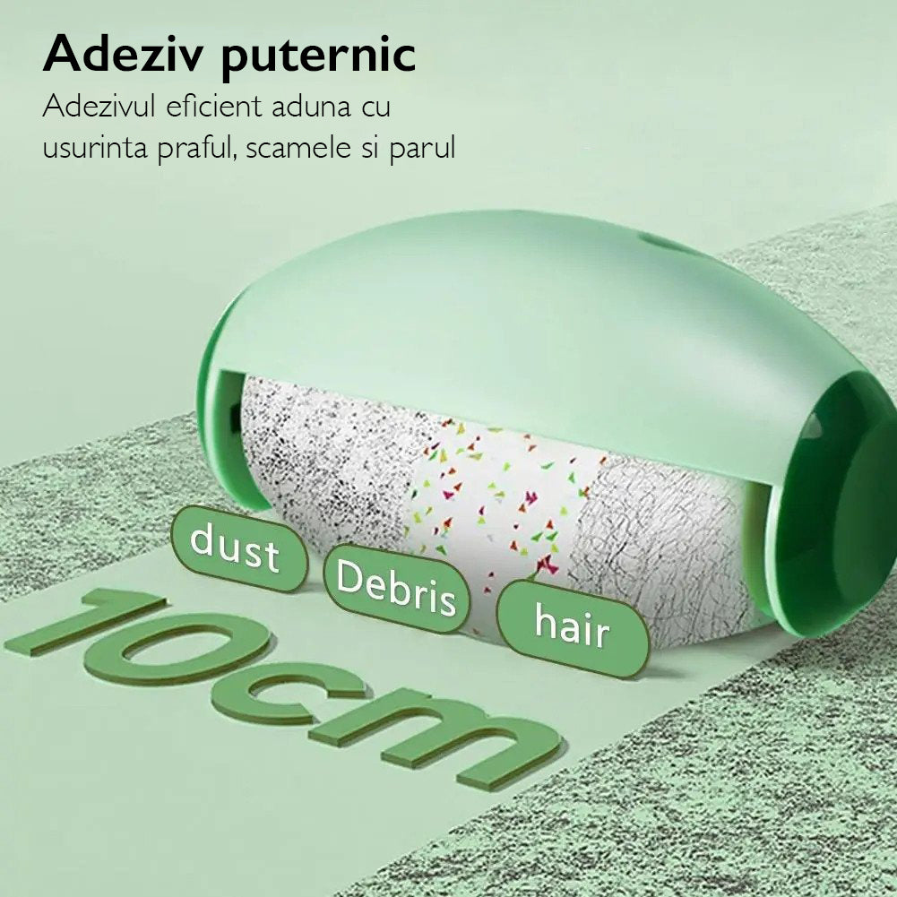 Rola Reutilizabila din Silicon KD Home® CleanSwipe, Verde