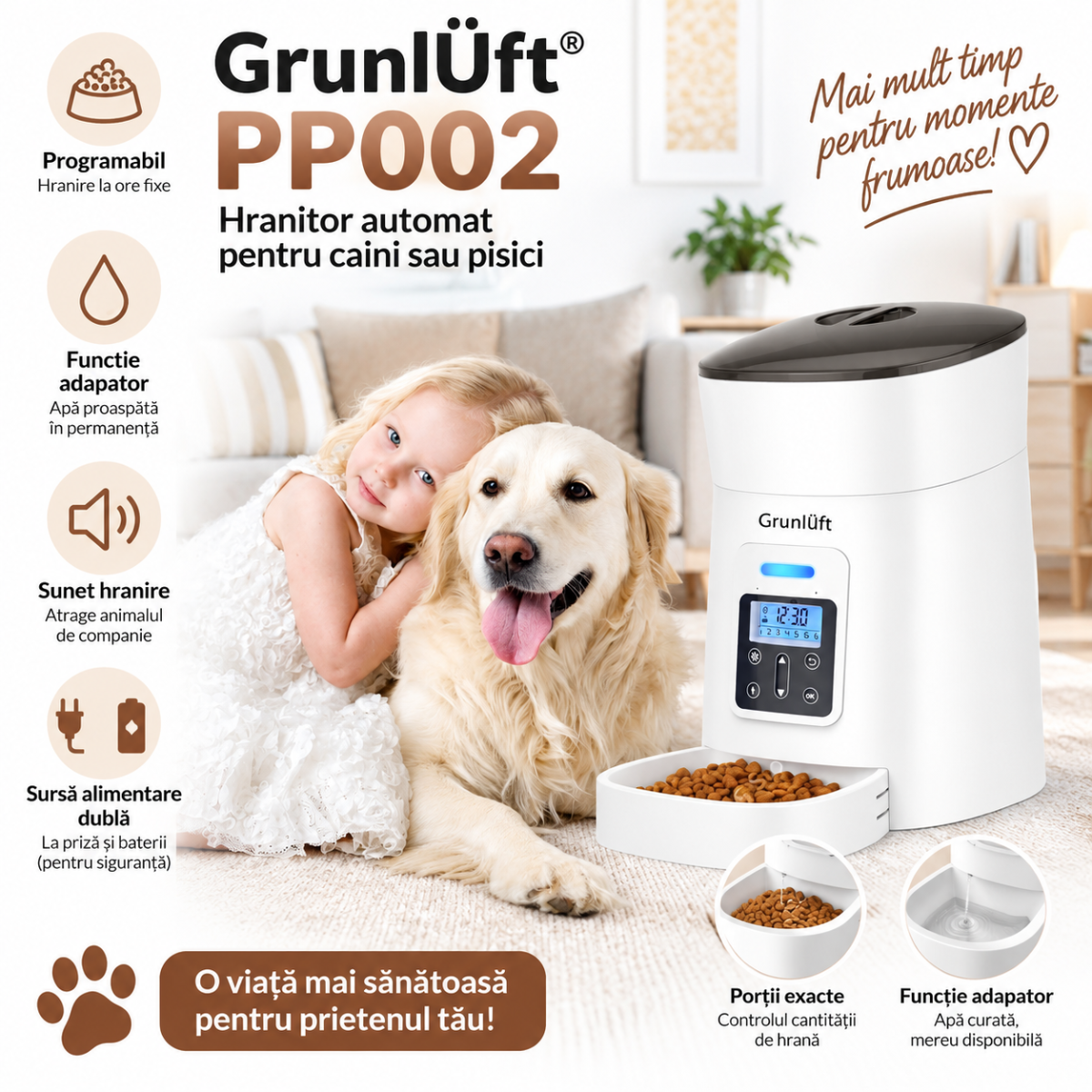 Hranitor automat Grunluft PP002