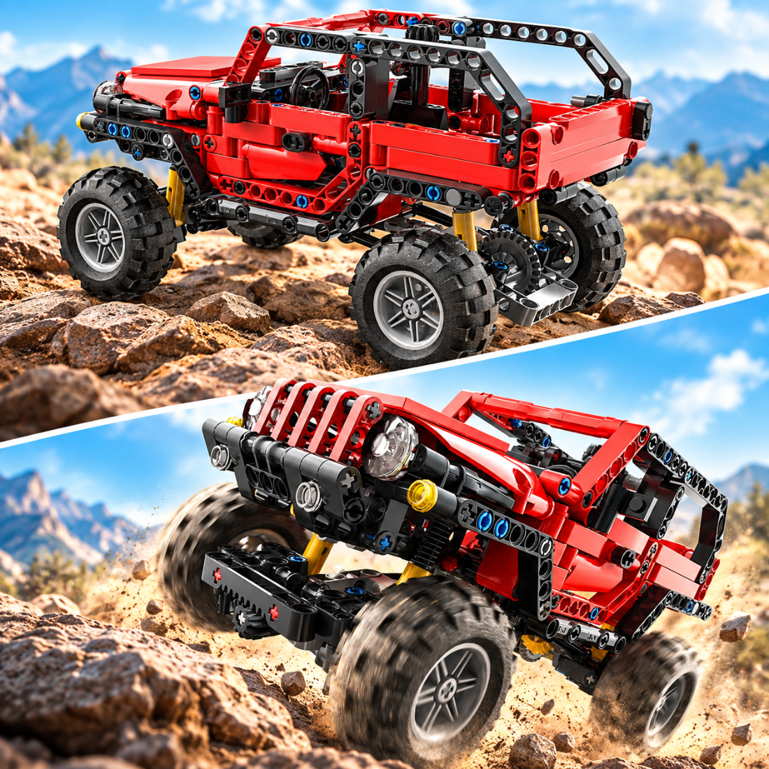 Set de Constructie cu Piese Tip Blocuri Constructie 501 Piese MiniBric Violence Ceo 5801