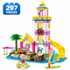 Set de Constructie cu Piese Tip Blocuri Constructie 412 Piese MiniBric Lighthouse, 4556