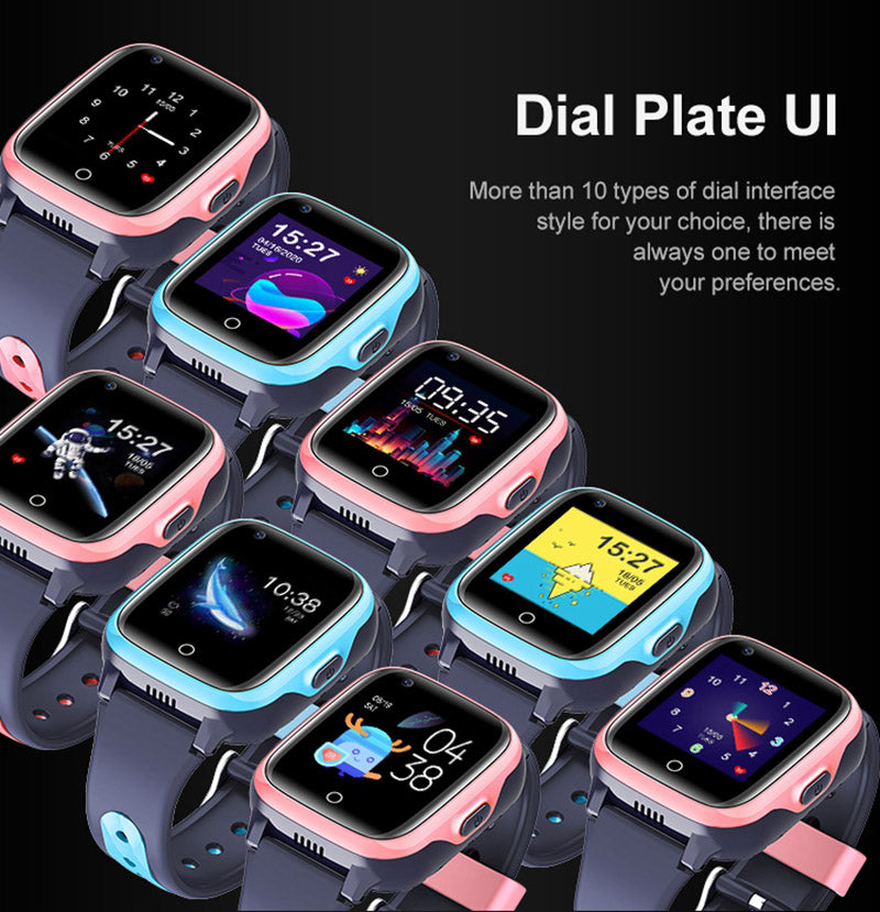 Ceas smartwatch GPS copii Techone CT15 4G, Albastru