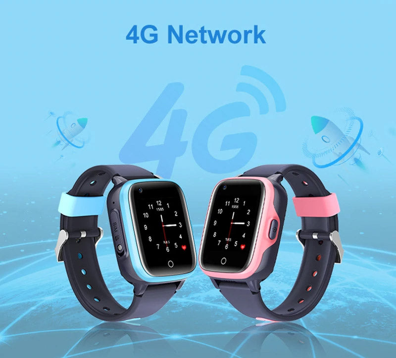 Ceas smartwatch GPS copii Techone CT15 4G, Albastru