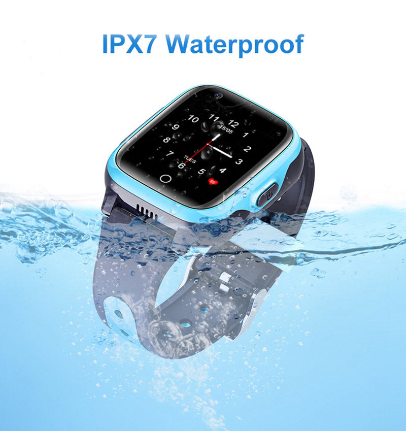 Ceas smartwatch GPS copii Techone CT15 4G, Albastru