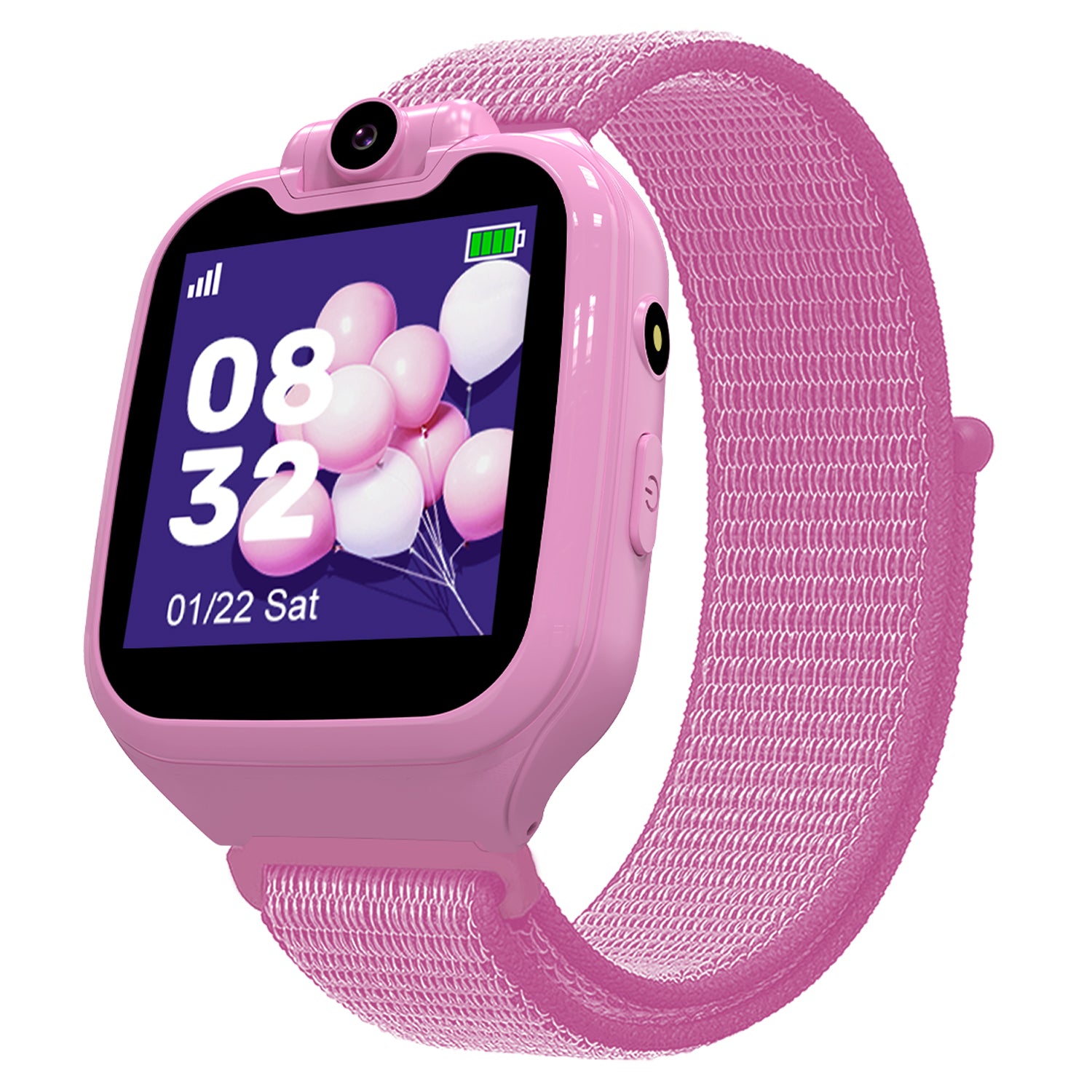 Ceas smartwatch copii cu telefon Techone G9, Roz