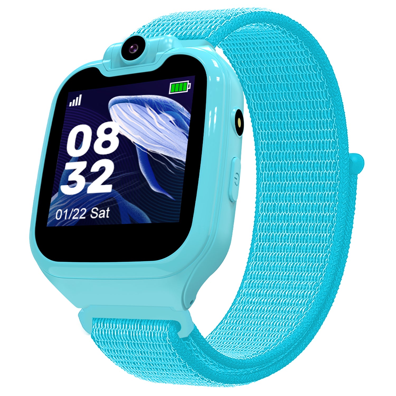 Ceas smartwatch copii cu telefon Techone G9, Albastru