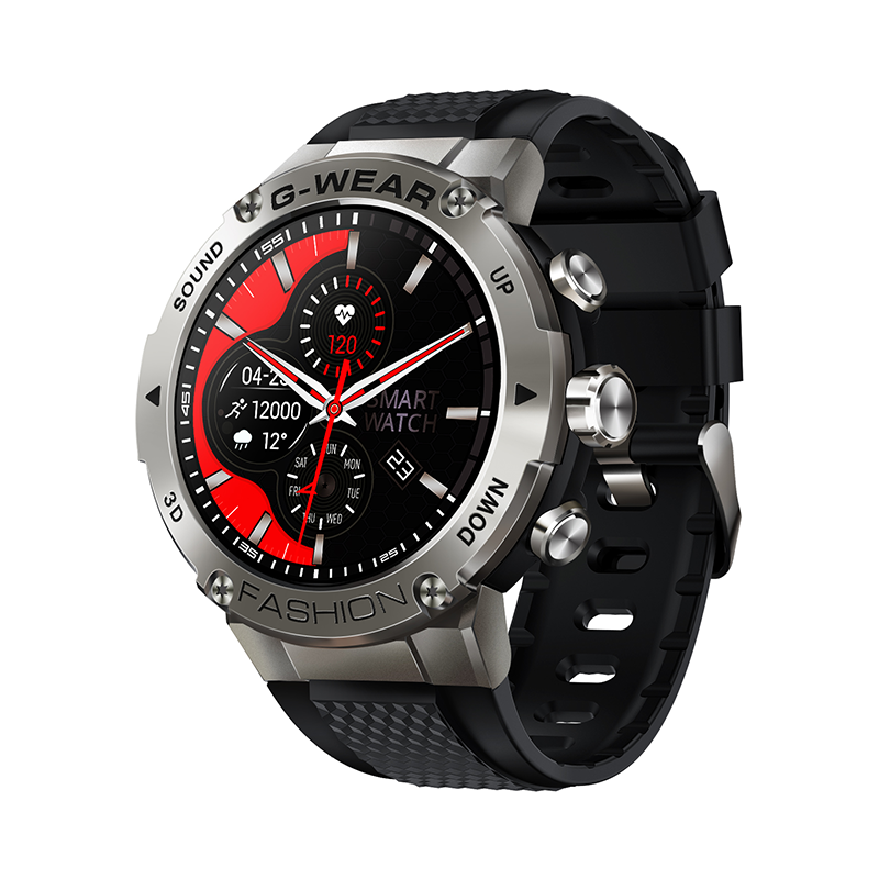 Ceas smartwatch barbati TechONE K28H G-Wear Rugged