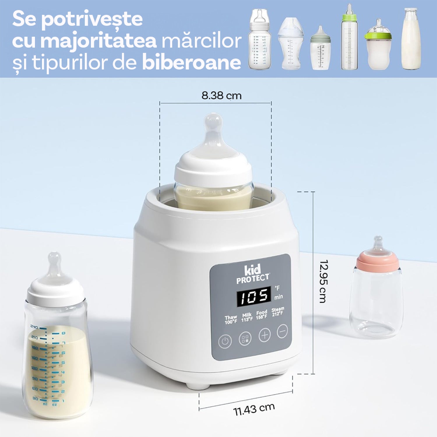 Incalzitor Biberoane si Mancare Multifunctional KidProtect SnuggleHeat