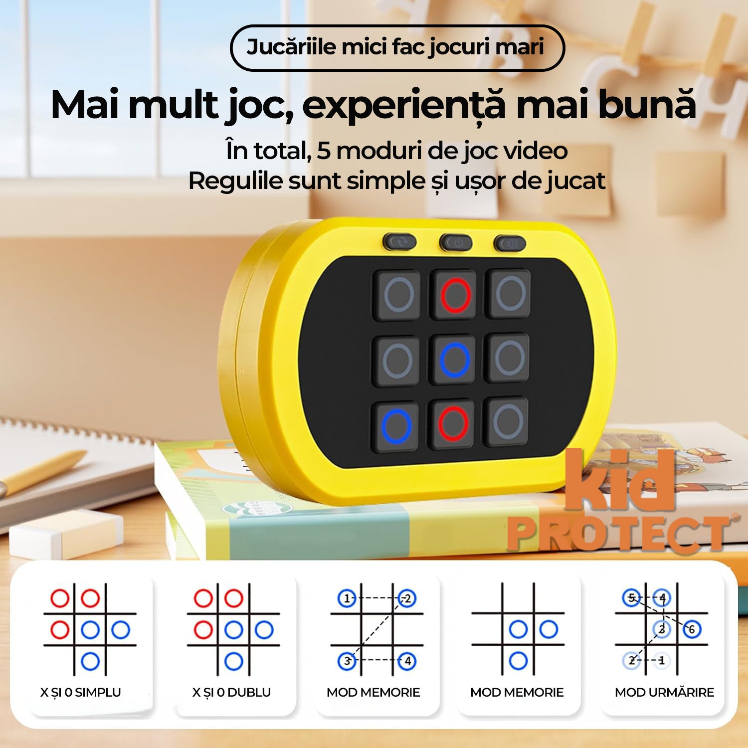 Joc Interactiv Electronic X si 0 KidProtect NextMove XO
