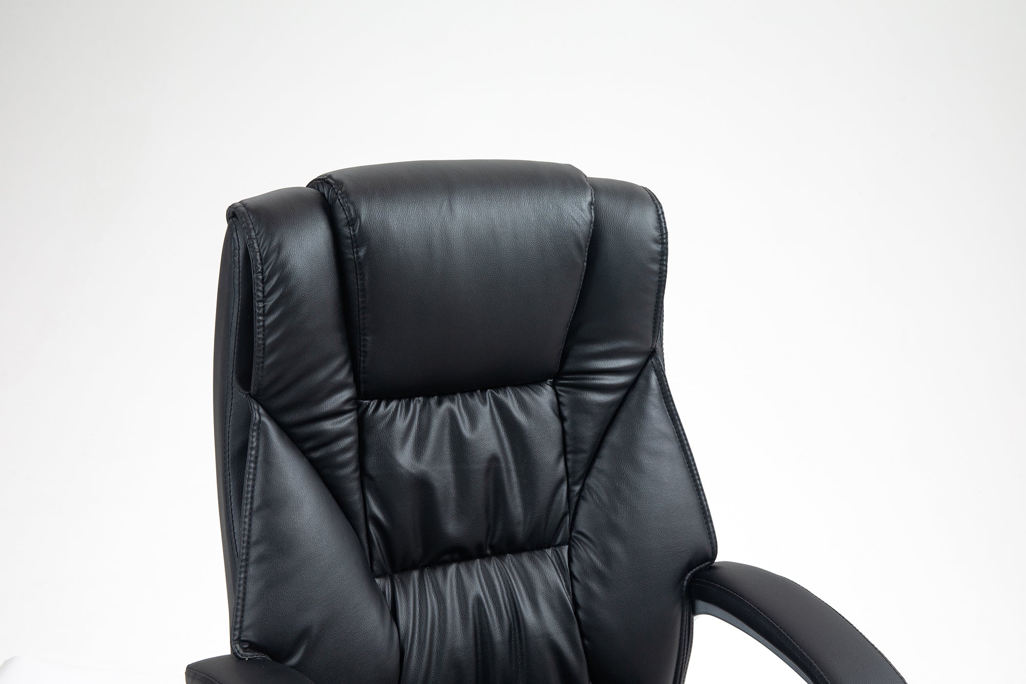 Scaun De Birou Directorial Ergonomic KD Home® Prestige Comfort A59, Negru