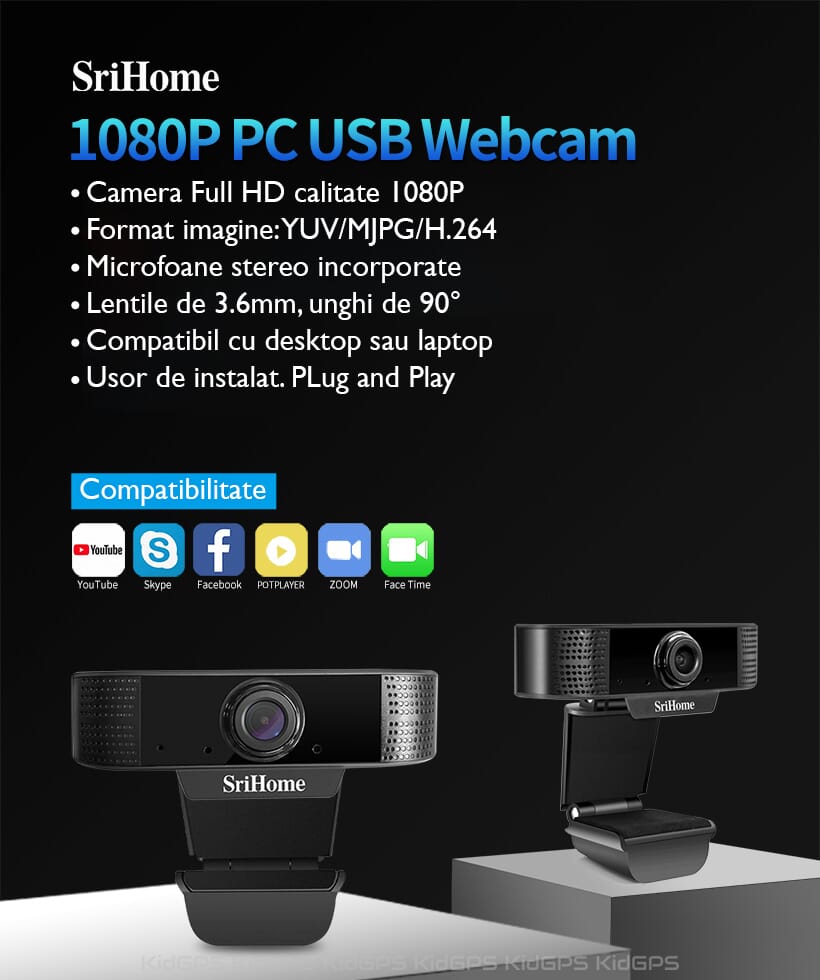 Camera web, SriHome™ SH001