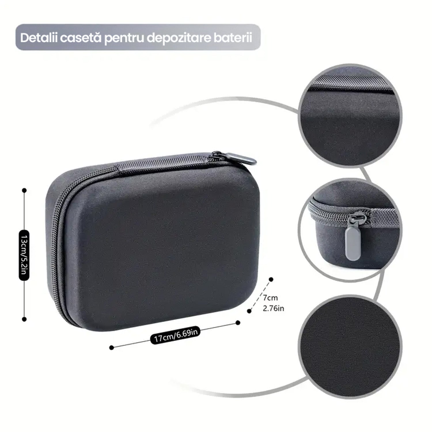 Organizator Baterii Tip Geanta Depozitare KD Home VoltKeeper
