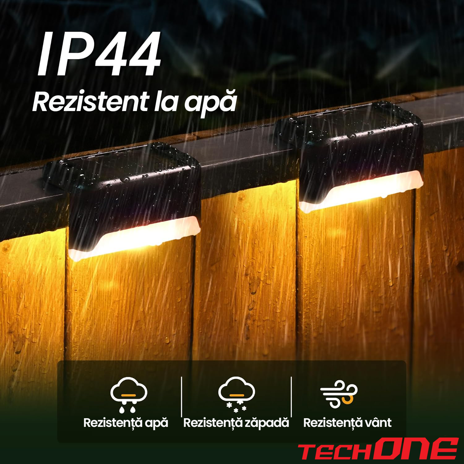 Set 16 Lampi Solare Techone LumaStep MiniSet