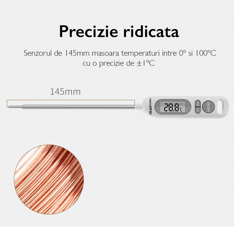 Termometru profesional mancare Techone YZ6001