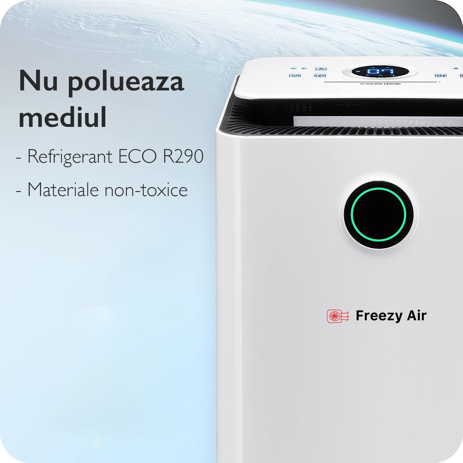 Dezumidificator si purificator aer Freezy Air® Dry Pro 12L