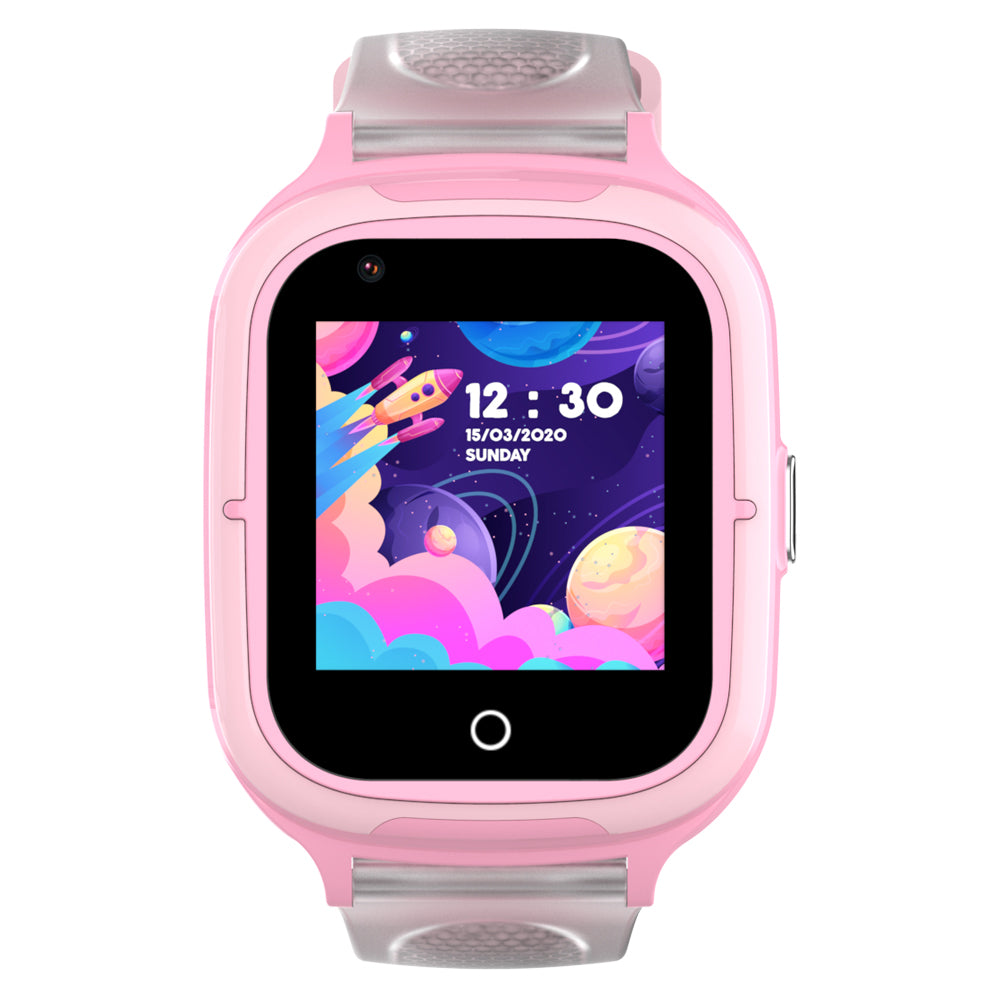 Ceas Smartwatch GPS Copii Techone KT23T 4G, Roz