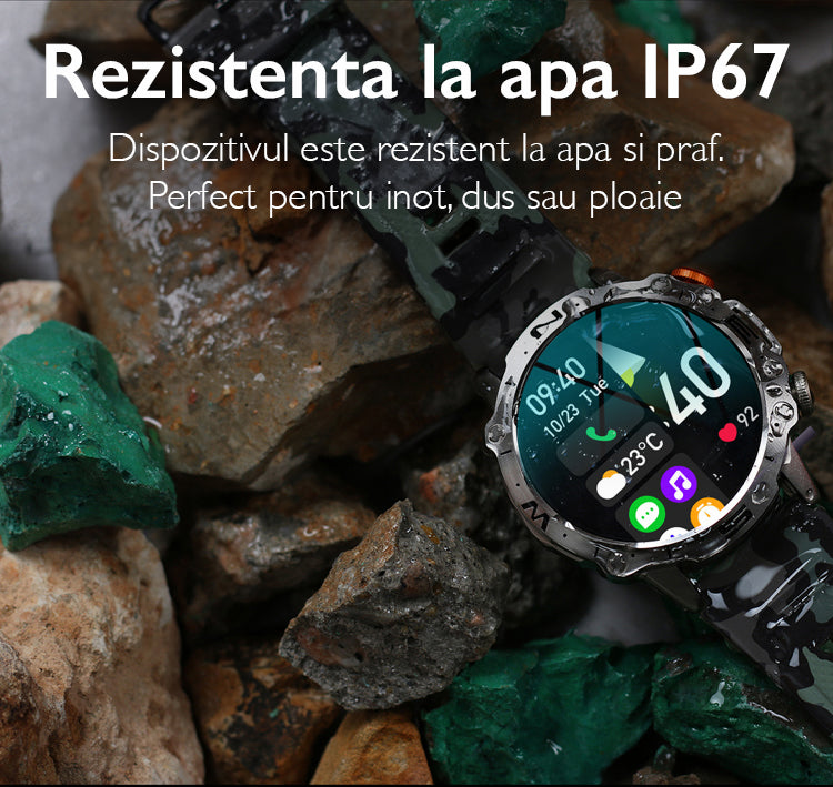 Ceas smartwatch barbati TechONE® K59 Ultra