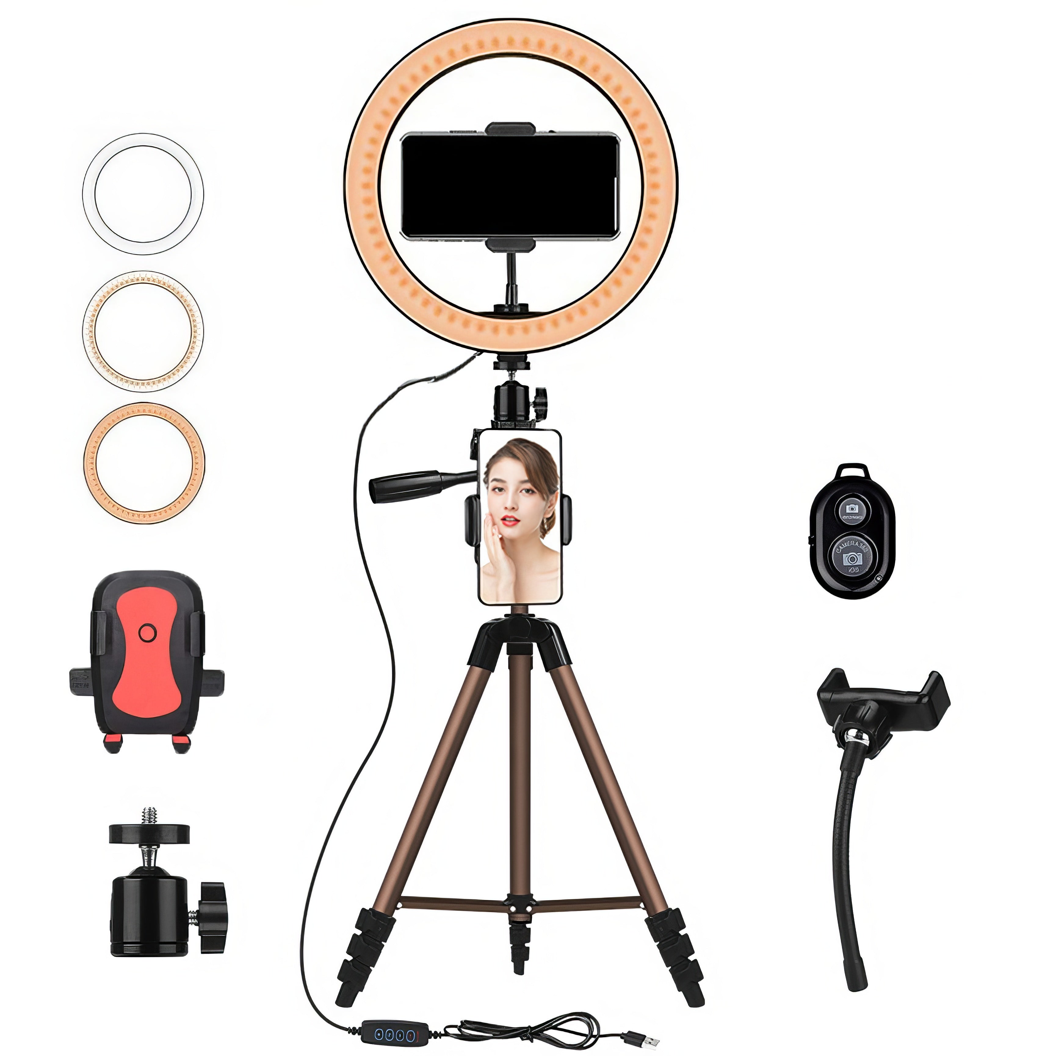 Lampa Circulara Ring Light Techone Vlog Pro
