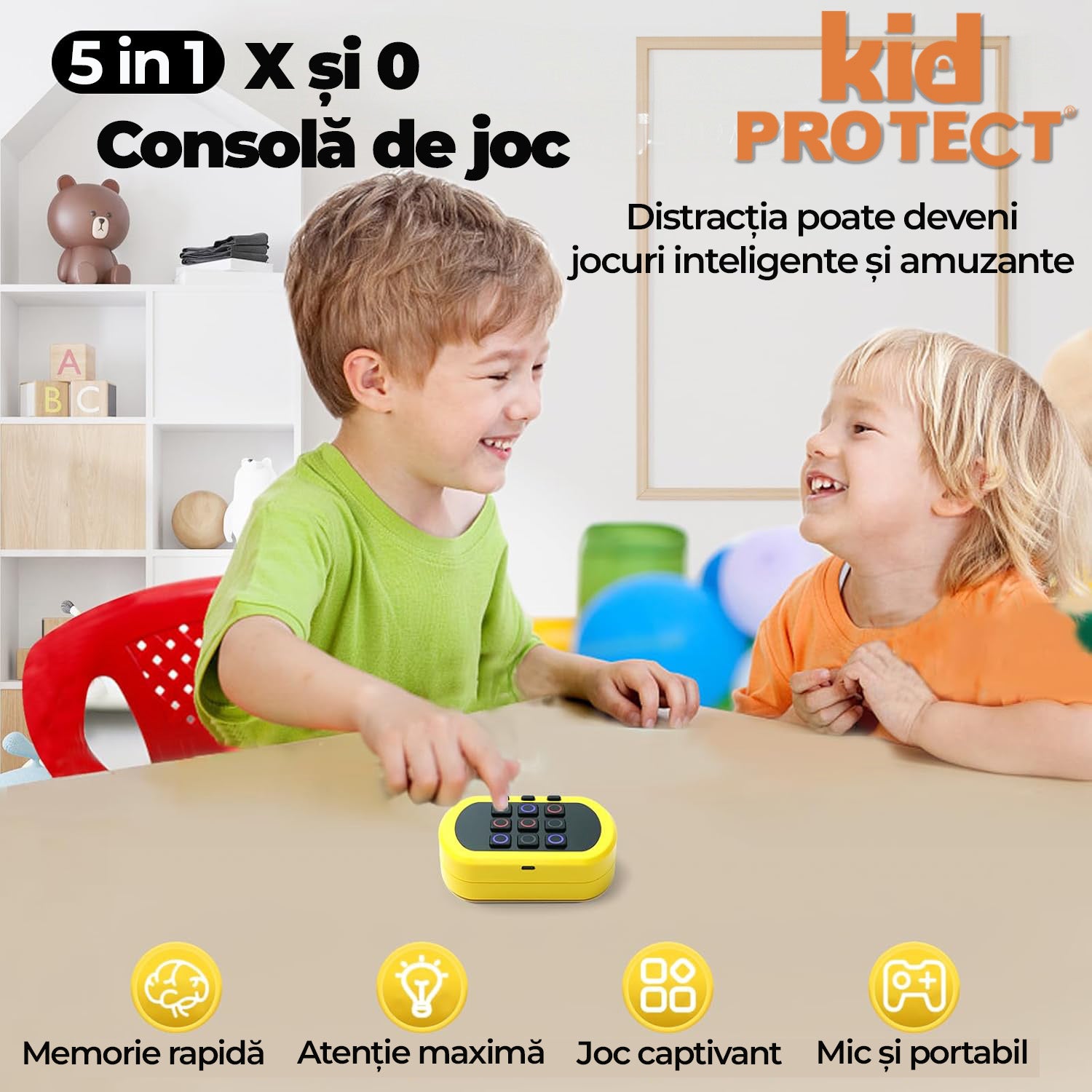 Joc Interactiv Electronic X si 0 KidProtect NextMove XO
