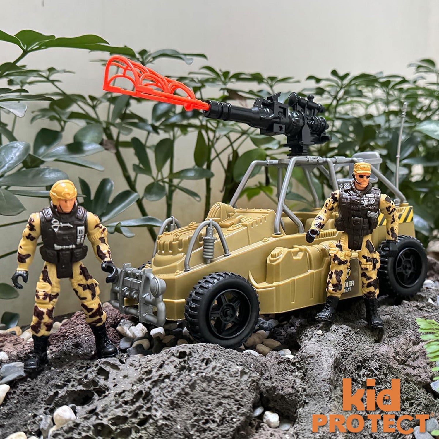 Set Militar de Jucarie Pentru Copii KidProtect Battle Fortress Command