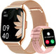 Ceas Smartwatch TechONE Wand Pro, Gold